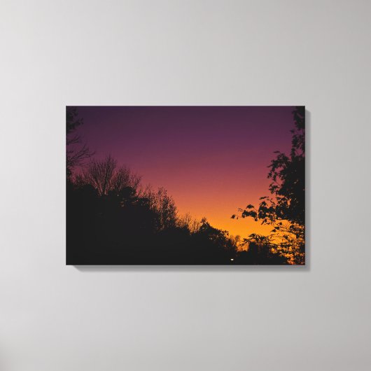 Najaarsnacht hemel op Canvas door RoseWrites (Voorkant)