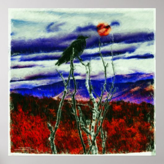 Najaarsnacht Poster (Voorkant)