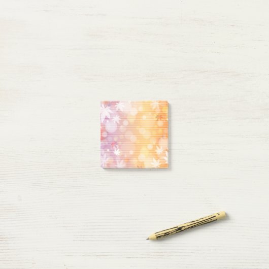 Najaarsnotities Post-it® Notes (Op bureau)