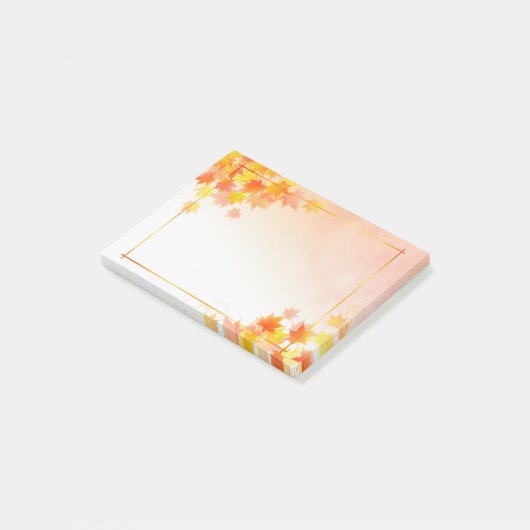 Najaarsnotities Post-it® Notes (Schuin)