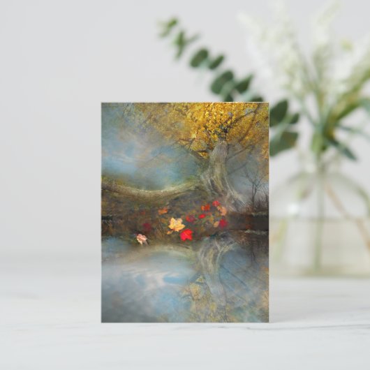 Najaarsoogst, briefkaart (Staand voorkant)