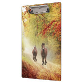 Najaarspaarden van Rush Running Horses Klembord (Links)