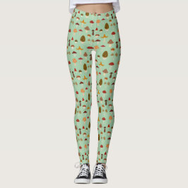 Najaarspaddenstoelen Leggings