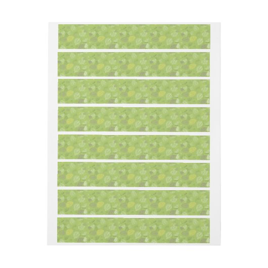 Najaarspatroon 6 adreslabel wikkel (Vel)