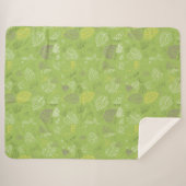 Najaarspatroon 6 sherpa deken (Voorkant (horizontaal))