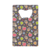 najaarspatroon creditkaart flessenopener (Voorkant)