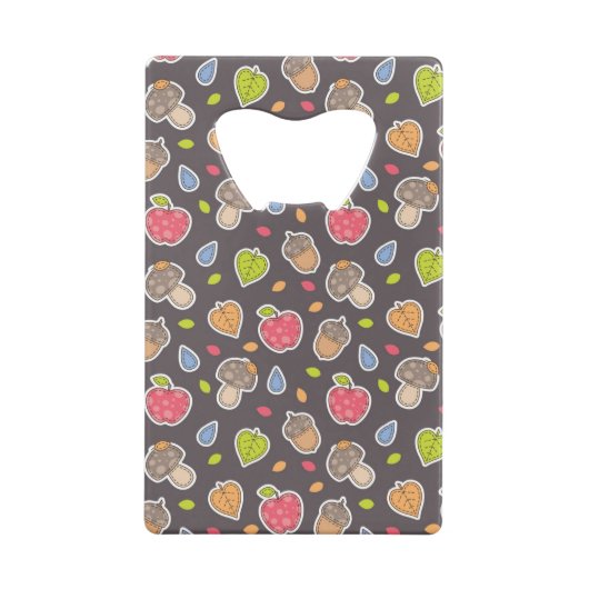 najaarspatroon creditkaart flessenopener (Achterkant)