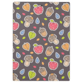 najaarspatroon klembord (Achterkant)