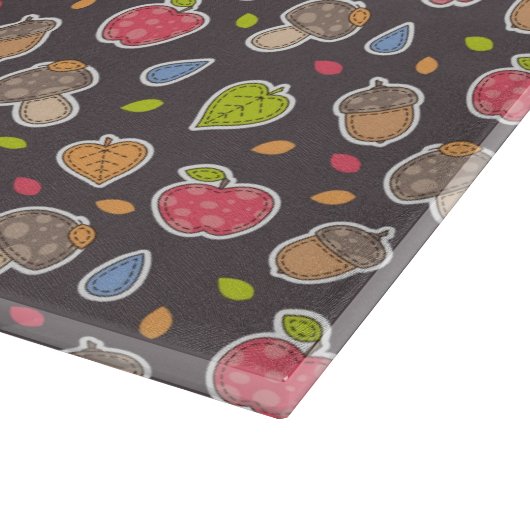 najaarspatroon snijplank (Hoek)