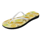 Najaarspatroon waterverf 2 teenslippers (Schuin)