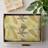 Najaarspatroon waterverf 2 tissuepapier (Geschenk)