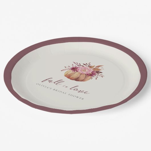 Najaarspomkin en Vrijgezellenfeest van Herfst van Papieren Bordje (Gekanteld)