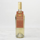 Najaarspompoen Thanksgiving hostess Gift Wine Flessenhanger (Op fles)