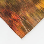 Najaarsreflectie op Coffin Pond Fleece Deken (Hoek)