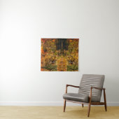 Najaarsreflectie op Coffin Pond Wandkleed (In Situ (horizontaal))