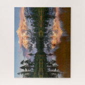 Najaarsreflectie op de Mount Shuksan in het Afbeel Legpuzzel (Verticaal)