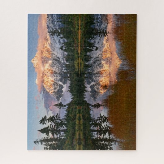 Najaarsreflectie op de Mount Shuksan in het Afbeel Legpuzzel (Verticaal)