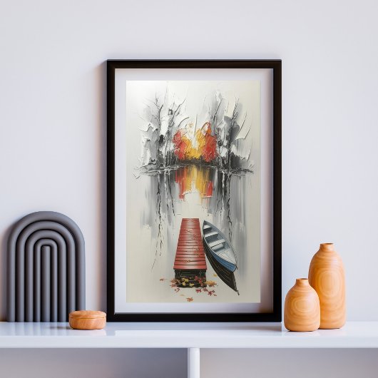 najaarsreflectiewand poster