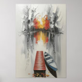 najaarsreflectiewand poster (Voorkant)