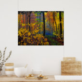 Najaarsregen, poster (Keuken)