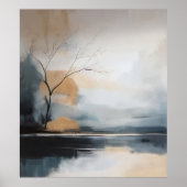 Najaarsrivier:  sereniteit poster (Voorkant)