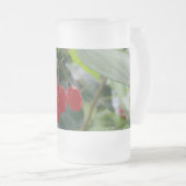 Najaarsrode vlekken matglas bierpul (Voorkant rechts)