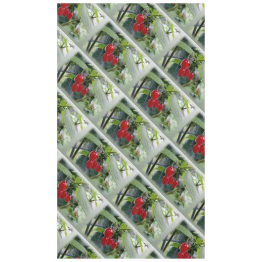 Najaarsrode vlekken tafelkleed (Voorkant)