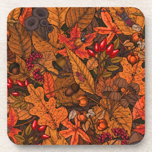 Najaarsschatten Bier Onderzetter (Voorkant)