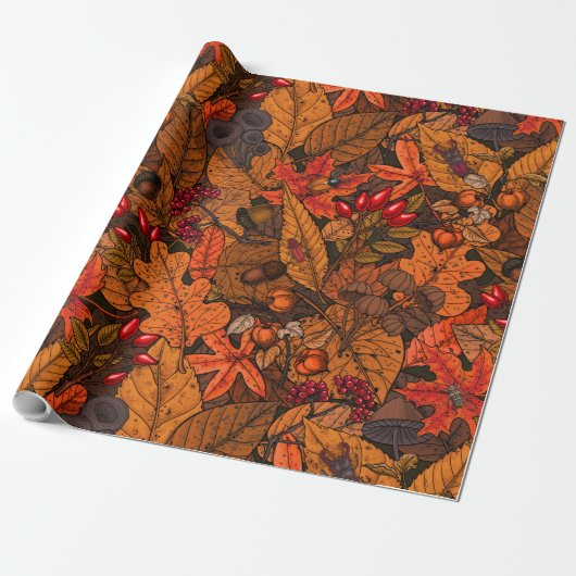 Najaarsschatten Cadeaupapier (Uitgerold)