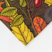 Najaarsschatten Fleece Deken (Hoek)