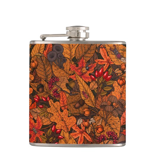 Najaarsschatten Heupfles (Voorkant)