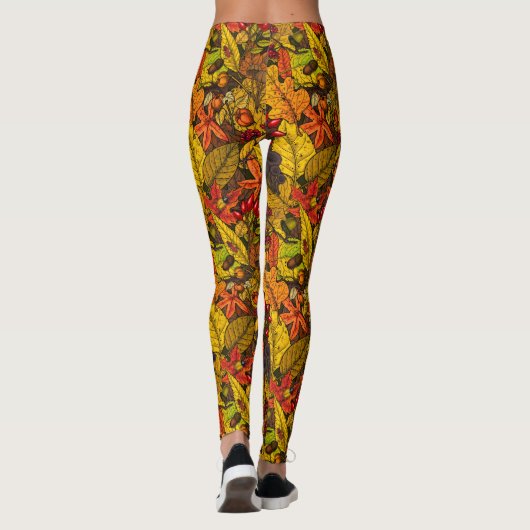Najaarsschatten Leggings (Achterkant)