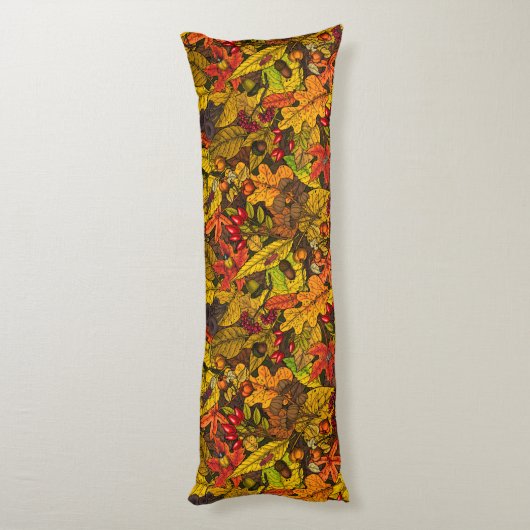 Najaarsschatten Lichaamskussen (Achterkant (Verticaal))