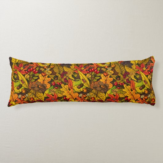 Najaarsschatten Lichaamskussen (Voorkant)