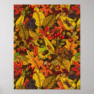 Najaarsschatten Poster