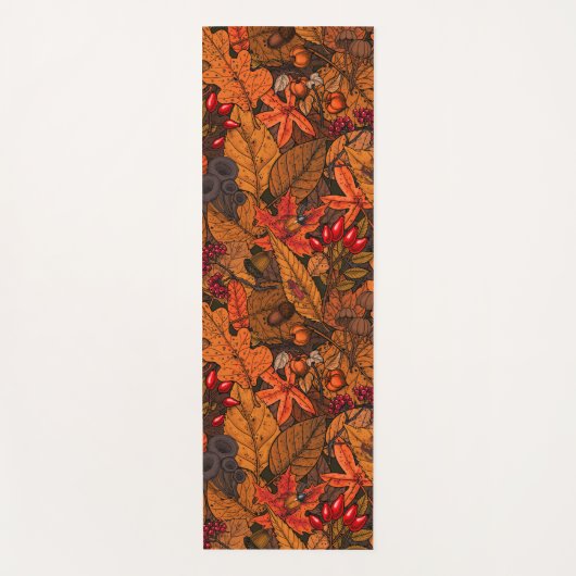 Najaarsschatten Yogamat (Voorkant)