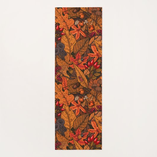 Najaarsschatten Yogamat (Achterkant)