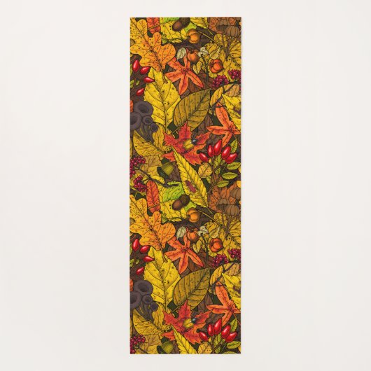 Najaarsschatten Yogamat (Achterkant)