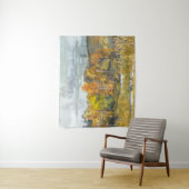 Najaarsschilderende waterverf 300 wandkleed (In situ)