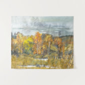 Najaarsschilderende waterverf 300 wandkleed (Voorkant (horizontaal))