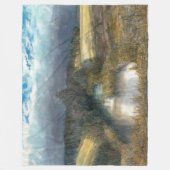 Najaarsschilderij van de waterverf fleece deken (Voorkant)