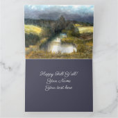 Najaarsschilderij van de waterverf kaart (Binnen)