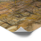 Najaarsschilderij van de waterverf poster (Hoek)