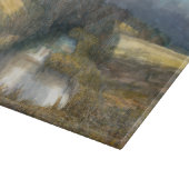 Najaarsschilderij van de waterverf snijplank (Hoek)