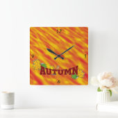 Najaarsschoonheid - vierkante klok (Huis)