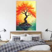 Najaarsservice Canvas Afdruk (Insitu (Slaapkamer))
