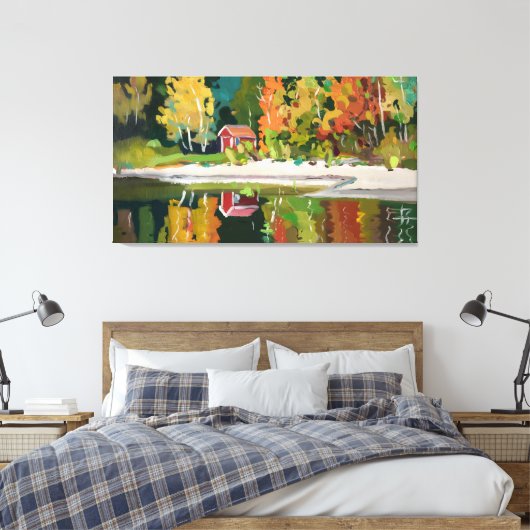 Najaarsservice Canvas Afdruk (Insitu (Slaapkamer))