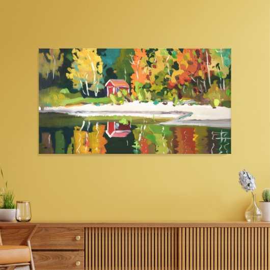 Najaarsservice Canvas Afdruk (Insitu (Woonkamer))