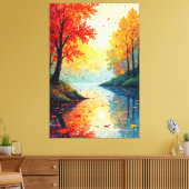 Najaarsservice Canvas Afdruk (Insitu (Woonkamer))