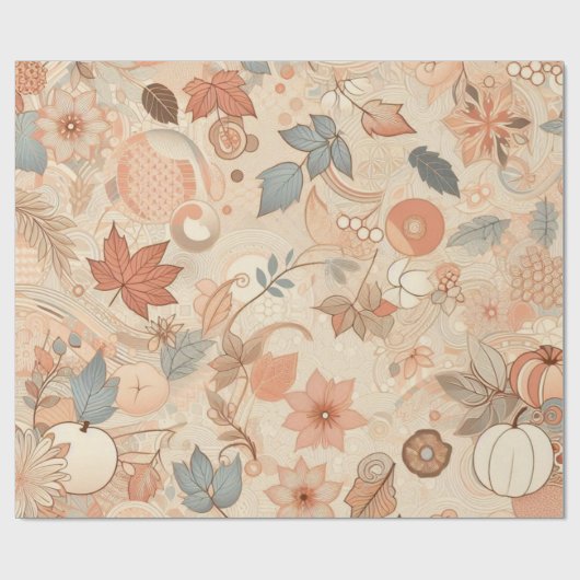 Najaarssfeer inpakpapier (Vlak)